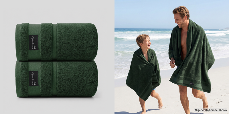 Cotton Bath Towel 2-pack
