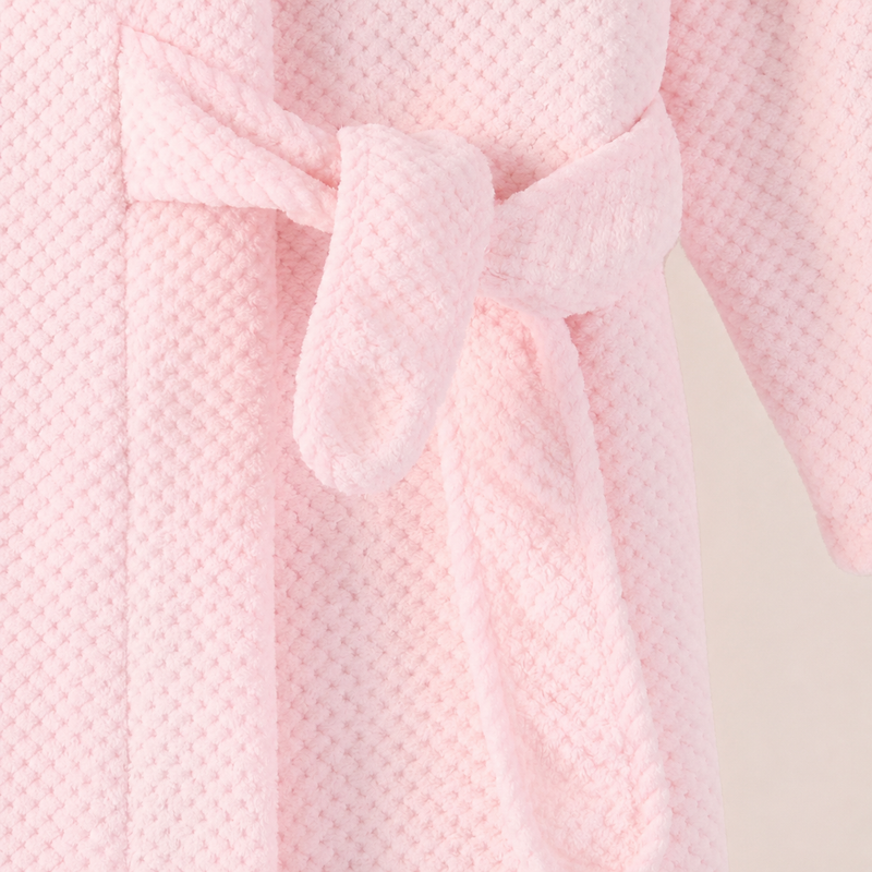 Waffle Microfiber Bathrobe
