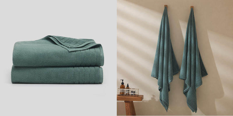 Oversized Spa Cotton Bath Sheets 2 Pack