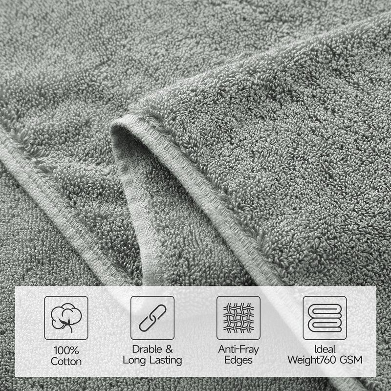 Cotton Bath Towel 2-pack