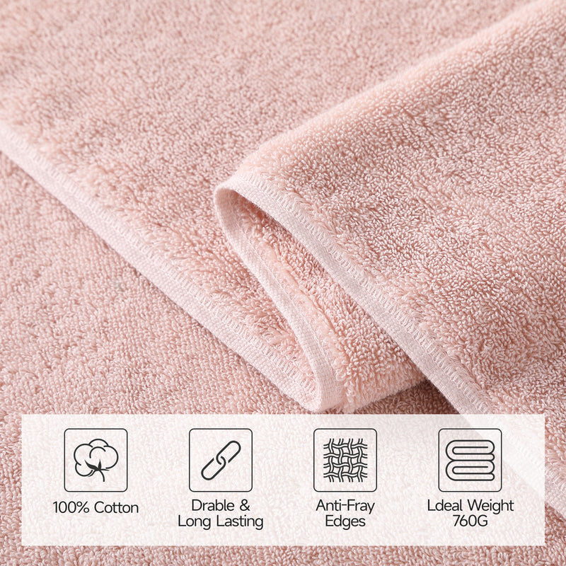 Cotton Bath Towel 4-Pack